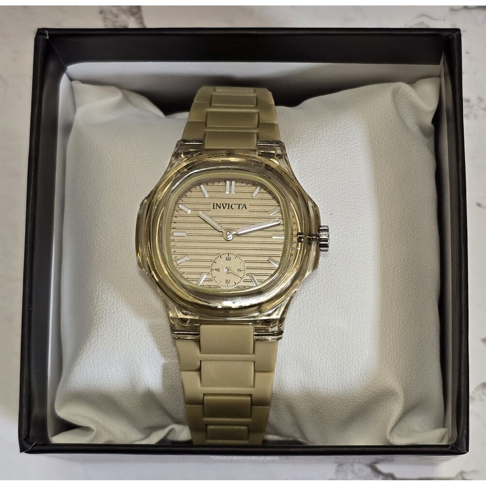 Invicta Celestial Lady's Watch 34.8mm Khaki Tone 70402 Brand New